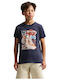 Kids Blue T-shirt Sportswear