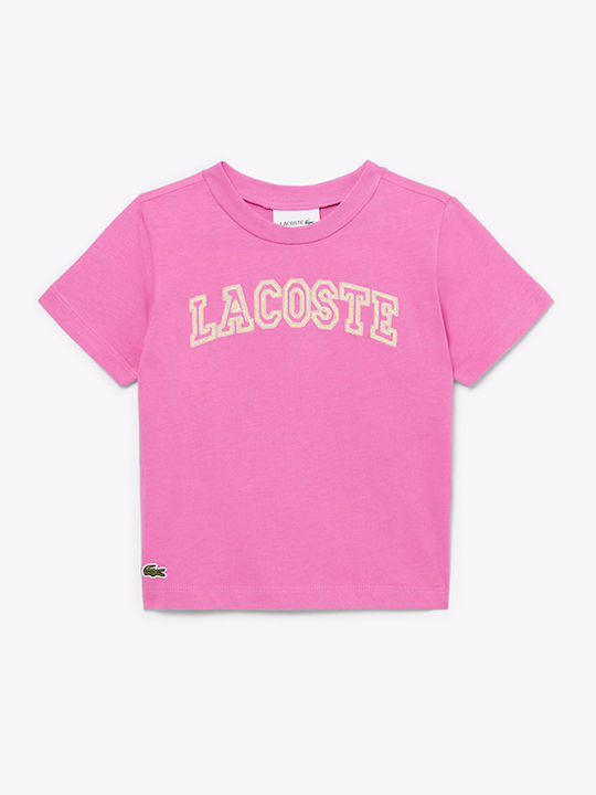 Lacoste Kinderoberteile T-Shirt Fuchsie