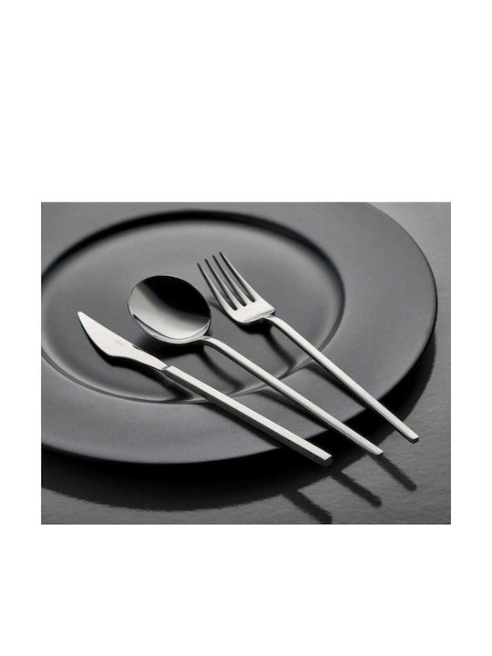 SteweHome Cutlery Set Stainless Steel Silver 72 Pieces