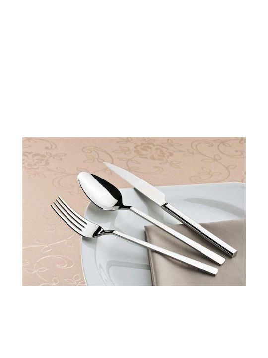SteweHome Cutlery Set Stainless Steel Orange 77 Pieces