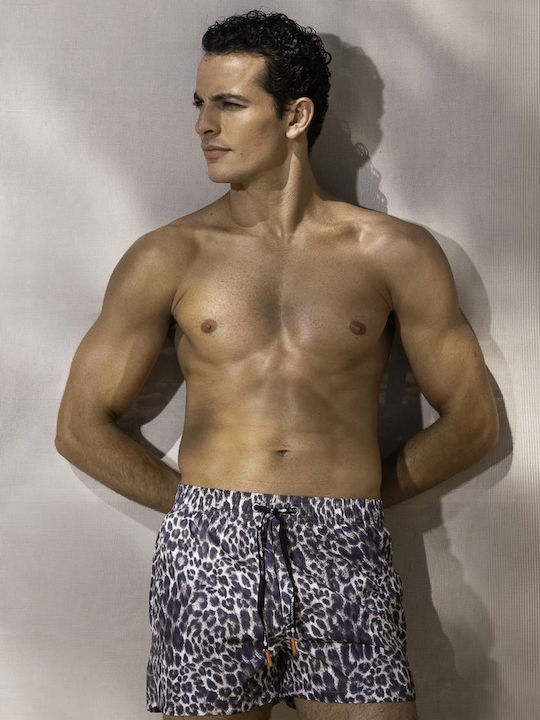 Men's Swimwear Shorts Animal Print with Designs