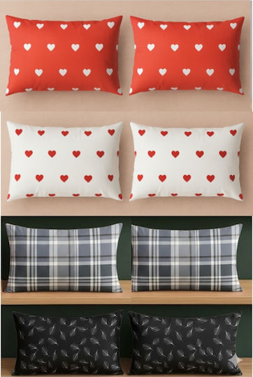 SteweHome Set Pillowcases Geometric Designs 50x70cm