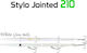 Jack Fin Stylo Momeli Artificială Peștișor (Minnow) No6 27gr 05