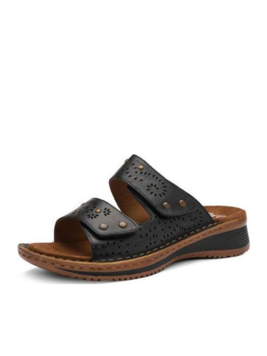 Ara Women's Black Summer Platforms