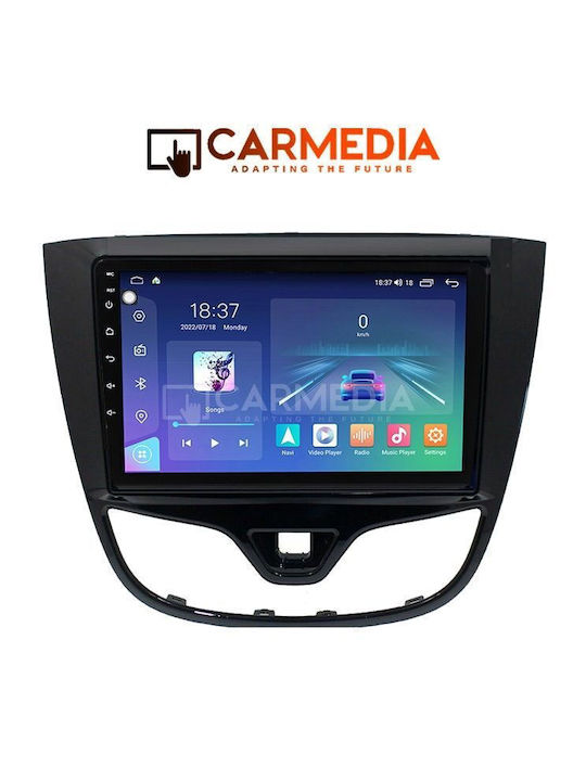 Carmedia Car Audio System for Opel Karl 2014-2019 Bluetooth USB WiFi GPS Apple CarPlay Android Auto with 9" Touch Screen