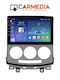 Carmedia Car Audio System for Mazda 5 2004-2010 Bluetooth USB WiFi GPS Apple CarPlay Android Auto with 9" Touch Screen