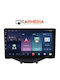 Carmedia Car Audio System for Peugeot 108 Toyota Aygo Citroen C1 2014 Bluetooth USB WiFi GPS Apple CarPlay Android Auto with 9" Touch Screen