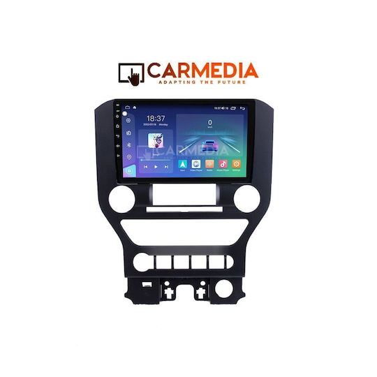Carmedia Ηχοσύστημα Αυτοκινήτου για Ford Mustang 2015-2020 (Bluetooth/USB/WiFi/GPS/Apple-Carplay/Android-Auto) με Οθόνη Αφής 9"