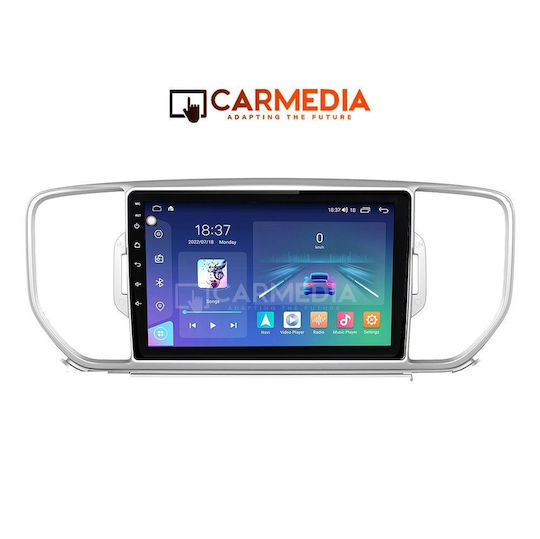 Carmedia Car Audio System for Kia Sportage 2016-2018 (Bluetooth/USB/WiFi/GPS/Apple CarPlay/Android Auto) with 9" Touch Screen