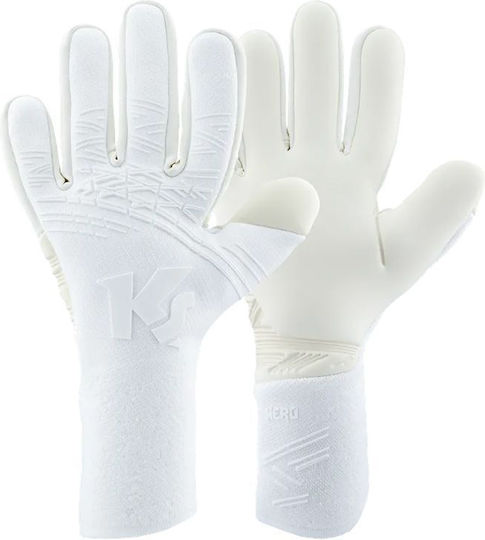 KEEPERsport Ръкавици за вратари за възрастни бели