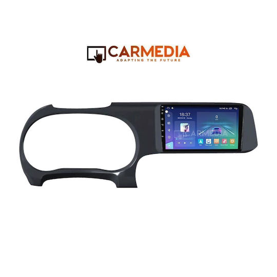 Carmedia Car Audio System for Hyundai i10 2020 with Touch Screen 9" Bluetooth USB Wi-Fi GPS Apple CarPlay Android Auto