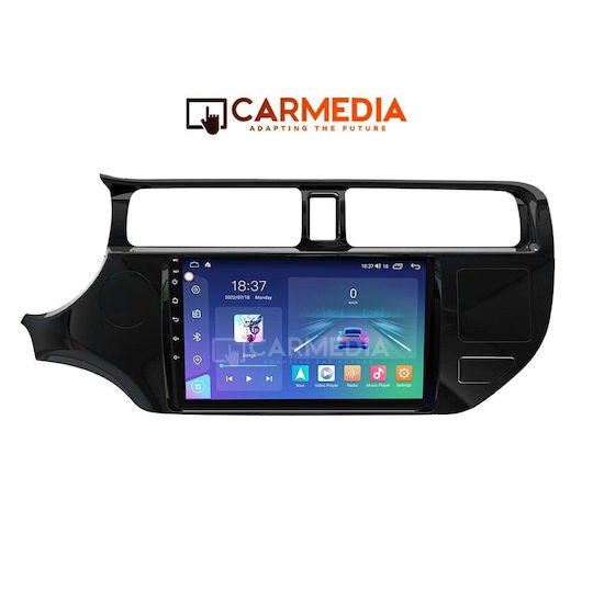 Carmedia Ηχοσύστημα Αυτοκινήτου για Kia Rio 2012-2015 (Bluetooth/USB/WiFi/GPS/Apple-Carplay/Android-Auto) με Οθόνη Αφής 9"