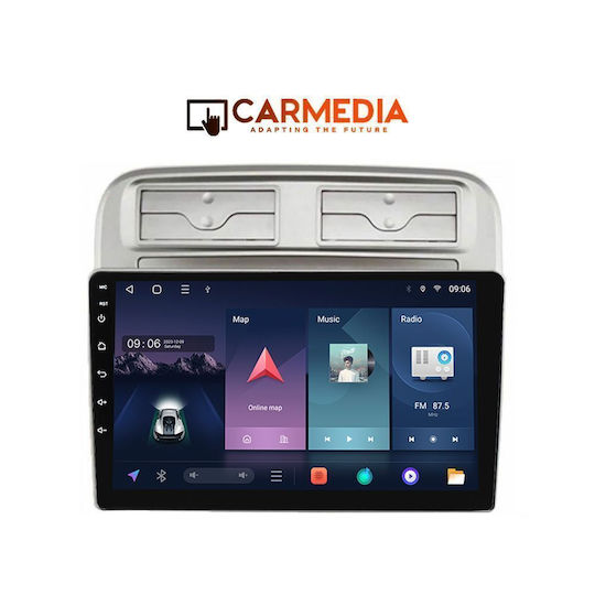 Carmedia Ηχοσύστημα Αυτοκινήτου για Fiat Grande Punto 2005-2012 (Bluetooth/USB/WiFi/GPS/Apple-Carplay/Android-Auto) με Οθόνη Αφής 9"