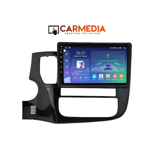 Carmedia Car Audio System for Mitsubishi Outlander 2013 with Touch Screen 9" Bluetooth USB Wi-Fi GPS Apple CarPlay Android Auto