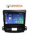 Carmedia Car Audio System for Peugeot 4007 Mitsubishi Outlander Citroen C-Crosser 2007 Bluetooth USB WiFi GPS Apple CarPlay Android Auto with 9" Touch Screen