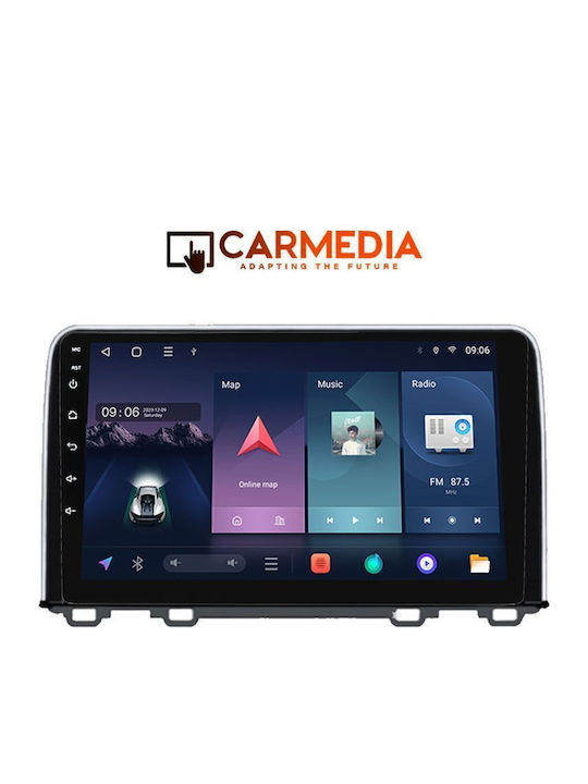 Carmedia Auto-Audiosystem für Honda CR-V 2017 mit Touchscreen 9 Zoll Bluetooth USB Wi-Fi GPS Apple CarPlay Android Auto