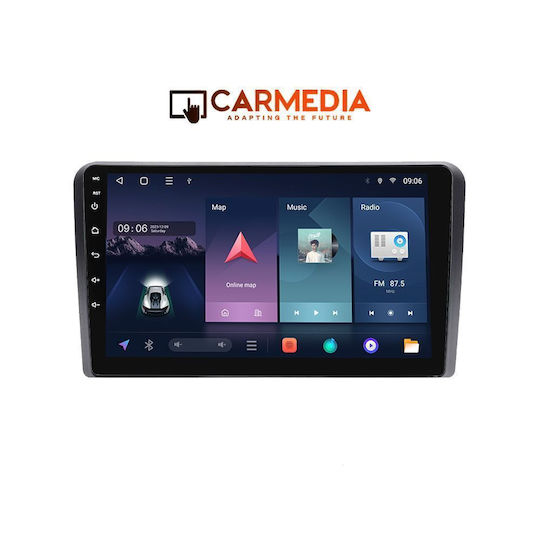 Carmedia Car Audio System for Mitsubishi Outlander 2001-2005 Bluetooth USB WiFi GPS Apple CarPlay Android Auto with 9" Touch Screen