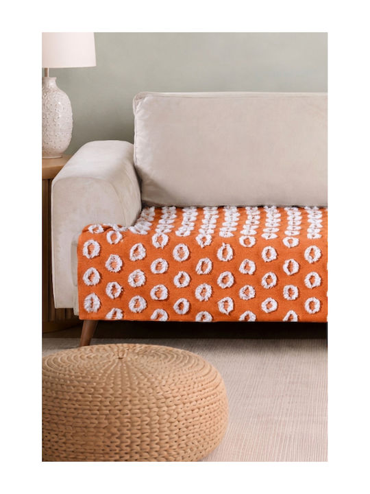 SteweHome SteweHome Sesselüberwurf Strickware 100x200cm Orange