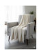 SteweHome Armchair Throw 180x215cm Brown