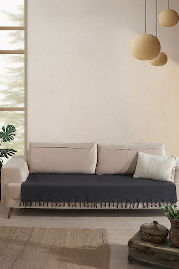 SteweHome Ριχτάρι Πολυθρόνας 115x201εκ. Γκρι