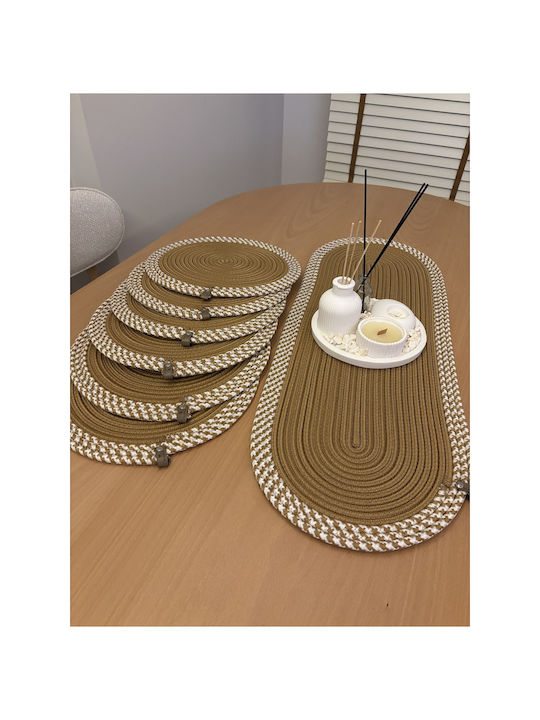 SteweHome Wicker Placemats 80x30cm 6 Pieces