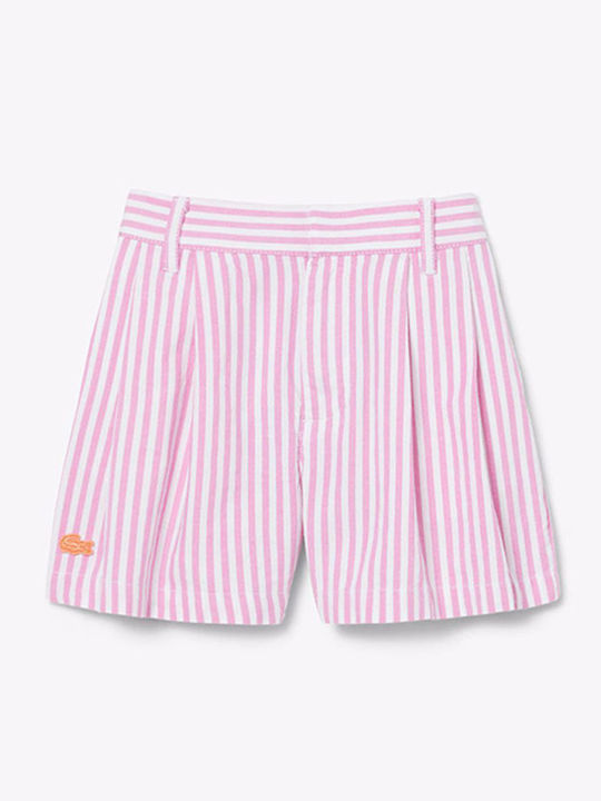 Lacoste Kids Fabric Shorts/Bermuda Fuchsia