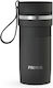Primus Handled Tumbler Θερμός Ανοξείδωτο 350ml Γκρι με Καλαμάκι και Λαβή