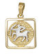 Charm Zodiac Sign Sagittarius Gold 9K