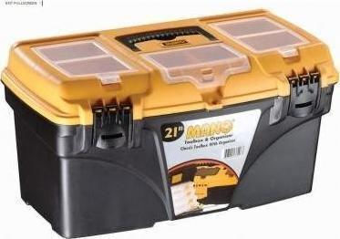 Mano Plastic Tool Case with Lid Organizer 53.5x29.1x24.2cm