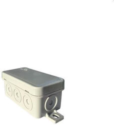 Eurolamp Junction Box Outdoor Placement Branching IP55 in Gray Colour Eurolamp Junction Box Outdoor Placement Branching IP55 in Gray Colour