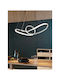 SteweHome Mehrfarbige Deckenleuchte LED 60x25x61cm