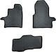 All Weather Rubber Car Mats for Ford Transit Model 2013 and Newer Set of 3