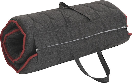 SteweHome Ημίδιπλο Υπόστρωμα Camping 190x90cm Πάχους 7cm Γκρι