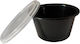 Set 100 Cu Capacitate 118ml Negru