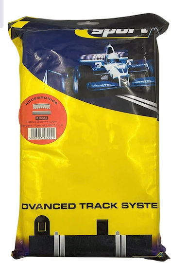 Scalextric C8240 Radius 3 Kurve Äußere Begrenzungen Barrieren 22,5°
