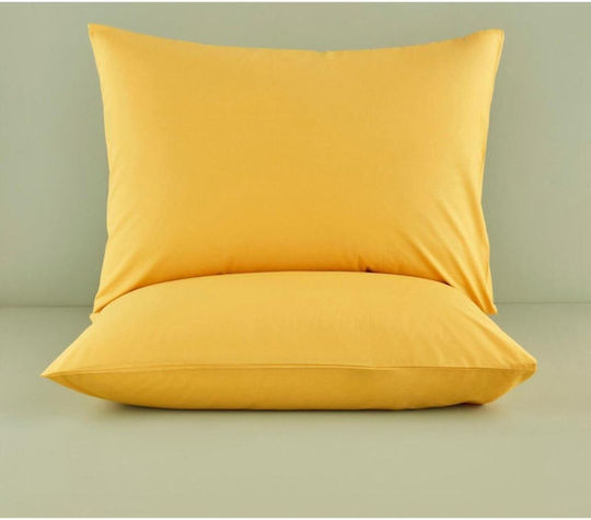 SteweHome Set Yellow Pillowcases 50x70cm