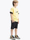 Kids Set with Shorts Summer 2 Pieces Yellow
