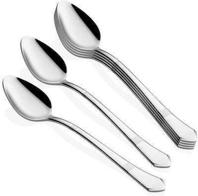SteweHome Set Linguri Cafea Ceai Inox Argintii 6 Bucăți