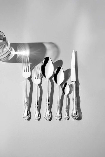 SteweHome Cutlery Set Stainless Steel Silver 36 Pieces