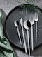 SteweHome Cutlery Set Stainless Steel Silver 30 Pieces