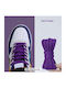 Κορδόνια Αθλητικών Παπουτσιών Oval Dark Purple 120 Cm