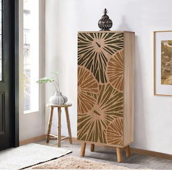 Talina Ξύλινη Ξύλινη Μπεζ 50x38x135cm