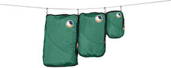 Ticket To The Moon Organizer Case Petrol Blue 3 Pieces