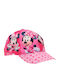 Kids' Jockey Fabric Sunscreen Protection Pink Hat
