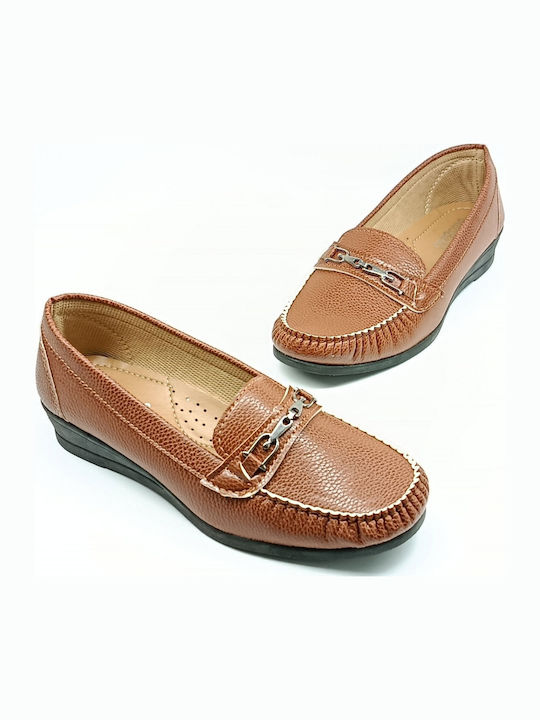 Stilo Bello Women's Loafers in Brown Colour