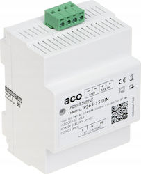 Aco Τροφοδοτικό Ράγας με Έξοδο 15V και Ισχύ 65W 4A