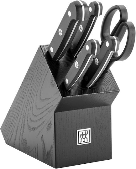 Zwilling J.A. Henckels Gourmet Комплект с Основа Ножове от Неръждаема Стомана 4 Бройки