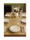 SteweHome Wicker Gold Placemats 33x33cm 6 Pieces