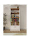 Mehrfarbiges Bücherregal 65x22x150cm