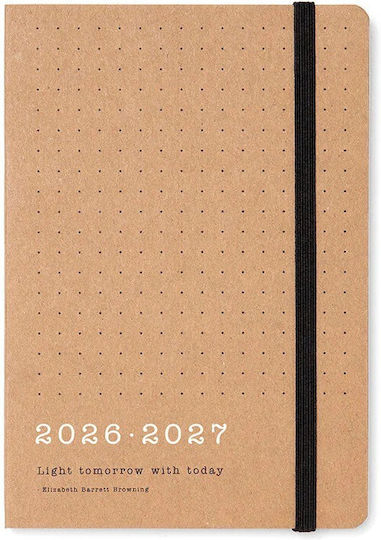 *ακαδημαικο Ημερολογιο Letts Eco Writers Quotes 2026-2027 Εβδομαδιαιο 2 Σελιδες A6 Multilanguage Craft 27-031482
